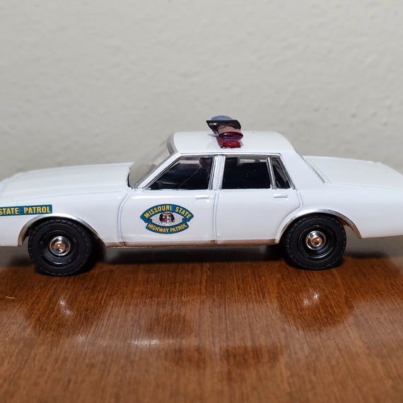 Custom 1/64th scale Missouri State Highway Patrol 1980s Chevrolet Caprice
