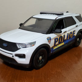 Custom 1/24th scale Baltimore, Maryland Police 2022 Ford Police Interceptor Utility
