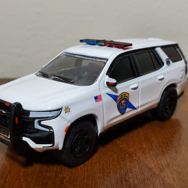 Custom 1/64th scale Montana Highway Patrol 2022 Chevrolet Tahoe PPV