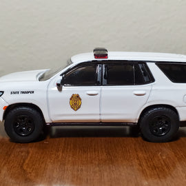 Custom 1/64th scale Kansas Highway Patrol 2022 Chevrolet Tahoe PPV