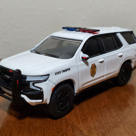 Custom 1/64th scale Kansas Highway Patrol 2022 Chevrolet Tahoe PPV