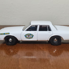 Custom 1/64th scale Missouri State Highway Patrol 1980s Chevrolet Caprice slicktop