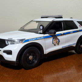 Custom 1/24th scale Baltimore County, Maryland Police 2022 Ford Police Interceptor Utility