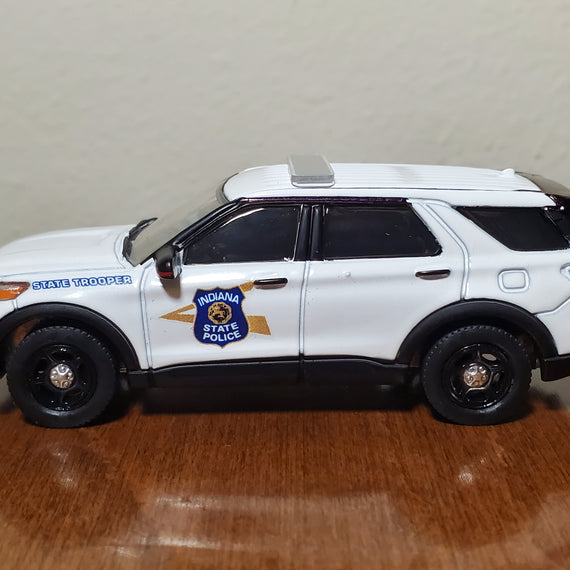 Custom 1/64th scale Indiana State Police 2022 Ford Police Interceptor Utility