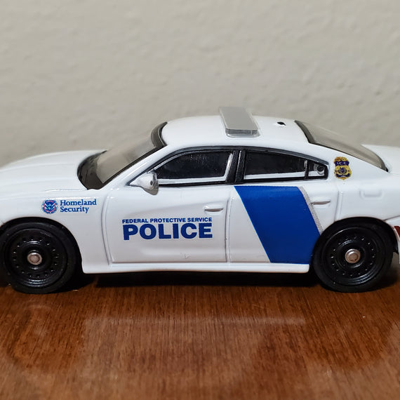 Custom 1/64th scale United States Federal Protective Service 2022 Dodge Charger Pursuit