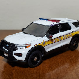 Custom 1/64th scale Illinois State Police 2022 Ford Police Interceptor Utility