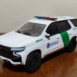 Custom 1/64th scale United States Border Patrol 2022 Chevrolet Tahoe PPV