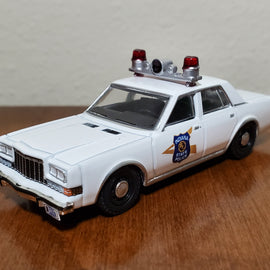 Custom 1/64th scale Indiana State Police 1980s Dodge Diplomat