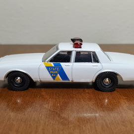 Custom 1/64th scale New Jersey State Police 1980s Chevrolet Caprice