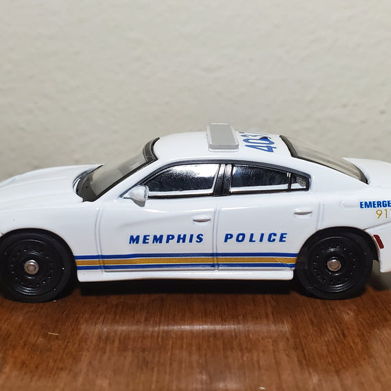 Custom 1/64th scale Memphis, Tennessee Police 2022 Dodge Charger Pursuit