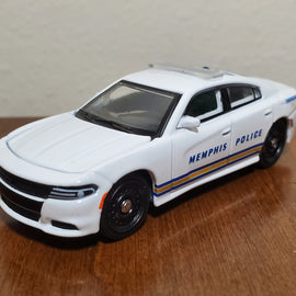 Custom 1/64th scale Memphis, Tennessee Police 2022 Dodge Charger Pursuit