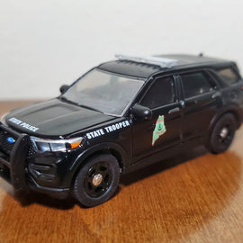 1/64th scale Maine State Police 2022 Ford Police Interceptor Utility