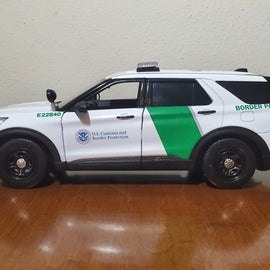 Custom 1/24th scale United States Border Patrol 2022 Ford Police Interceptor Utility