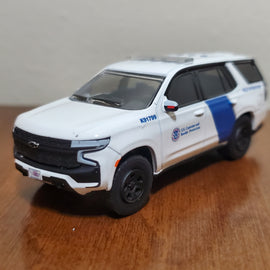 Custom 1/64th scale United States Customs and Border Protection 2022 Chevrolet Tahoe