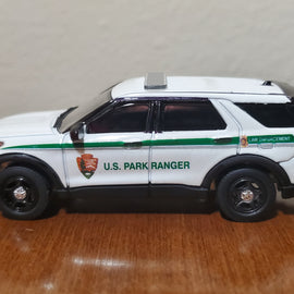 Custom 1/64th scale United States Park Ranger 2022 Ford Police Interceptor Utility