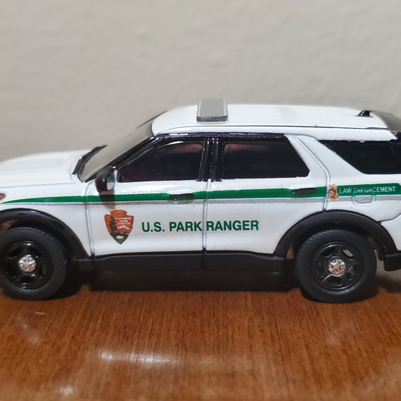 Custom 1/64th scale United States Park Ranger 2022 Ford Police Interceptor Utility