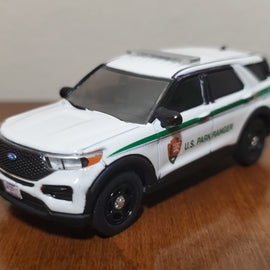 Custom 1/64th scale United States Park Ranger 2022 Ford Police Interceptor Utility