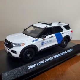 Custom 1/43rd scale United States Customs and Border Protection 2022 Ford Police Interceptor Utility