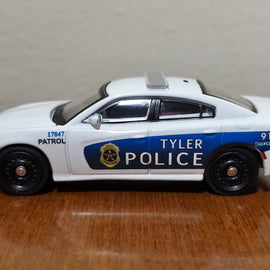 Custom 1/64th scale Tyler, Texas Police 2022 Dodge Charger Pursuit