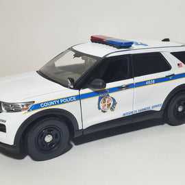 Custom 1/24th scale Baltimore County, Maryland Police 2022 Ford Police Interceptor Utility