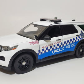 Custom 1/24th scale Chicago, Illinois Police 2022 Ford Police Interceptor Utility