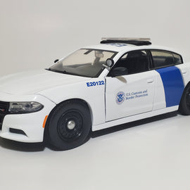 Custom 1/24th scale United States Customs and Border Protection 2023 Dodge Charger