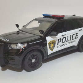 Custom 1/24th scale Corpus Christi, Texas Police 2022 Ford Police Interceptor Utility