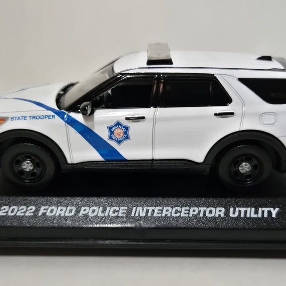 Custom 1/43rd scale Arkansas State Police 2022 Ford Police Interceptor Utility