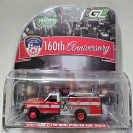 #30550 - 1/64th scale FDNY 1987 Ford F-350 Mini Pumper Fire Truck - 160th Anniversary of FDNY  ***HOBBY EXCLUSIVE***