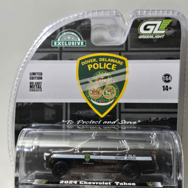 #30549 - 1/64th scale Dover, Delaware Police 2024 Chevrolet Tahoe - 100th Anniversary of Dover Police  ***HOBBY EXCLUSIVE***