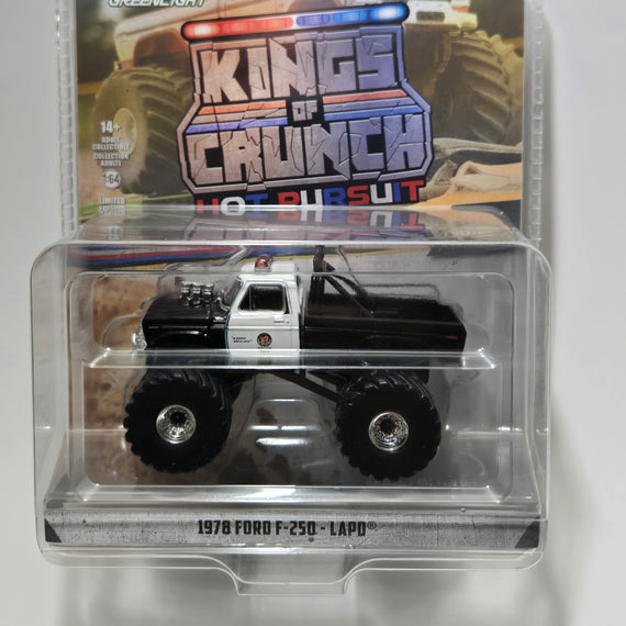 #49170-A - 1/64th scale Los Angeles, California Police (LAPD) 1978 Ford F-250 Monster Truck