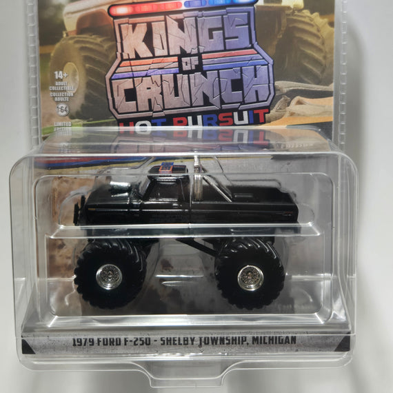 #49170-B - 1/64th scale Shelby Township, Michigan Police 1979 Ford F-250 Monster Truck