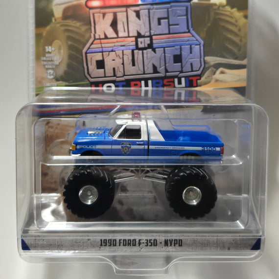 #49170-E - 1/64th scale NYPD 1990 Ford F-350 Monster Truck