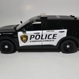 Custom 1/24th scale Corpus Christi, Texas Police 2022 Ford Police Interceptor Utility
