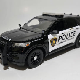 Custom 1/24th scale Corpus Christi, Texas Police 2022 Ford Police Interceptor Utility