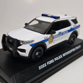 Custom 1/43rd scale Honolulu, Hawaii Police 2022 Ford Police Interceptor Utility