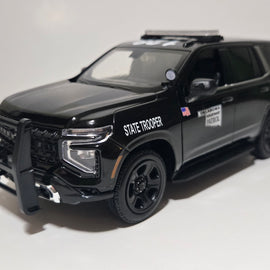 Custom 1/24th scale Oklahoma Highway Patrol 2025 Chevrolet Tahoe PPV diecast model