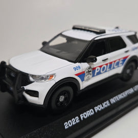 Custom 1/43rd scale Columbus, Ohio Police 2022 Ford Police Interceptor Utility diecast model