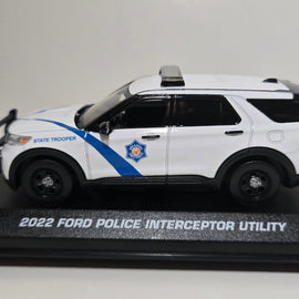 Custom 1/43rd scale Arkansas State Police 2022 Ford Police Interceptor Utility