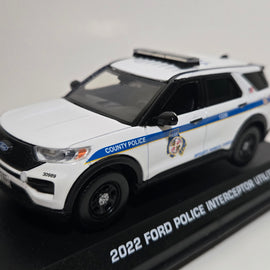 Custom 1/43rd scale Baltimore County, Maryland Police 2022 Ford Police Interceptor Utility