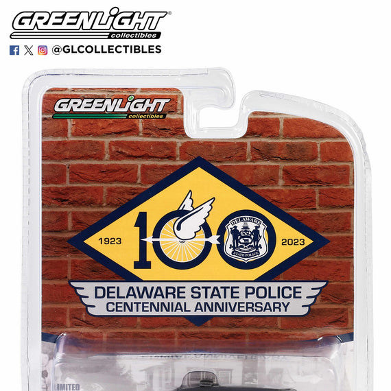#28140-F - 1/64th scale Delaware State Police 2022 Chevrolet Tahoe PPV (100th Anniversary markings)