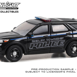 #30451 - 1/64th scale Shelby Township, Michigan Police 2023 Ford Police Interceptor Utility  ***HOBBY EXCLUSIVE***