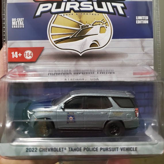 #30468 - 1/64th scale Alabama Department of Public Safety 2022 Chevrolet Tahoe Police Pursuit Vehicle (PPV)