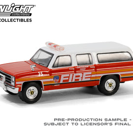 #30501 - 1/64th scale FDNY Battalion Chief 1991 Chevrolet Suburban  ***HOBBY EXCLUSIVE***