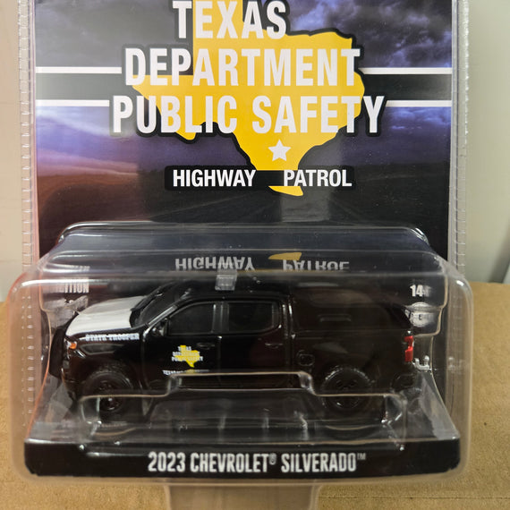 #30543 - 1/64th scale Texas Department of Public Safety 2024 Chevrolet Silverado Pickup Truck  ***HOBBY EXCLUSIVE***