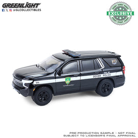 #30549 - 1/64th scale Dover, Delaware Police 2024 Chevrolet Tahoe - 100th Anniversary of Dover Police  ***HOBBY EXCLUSIVE***