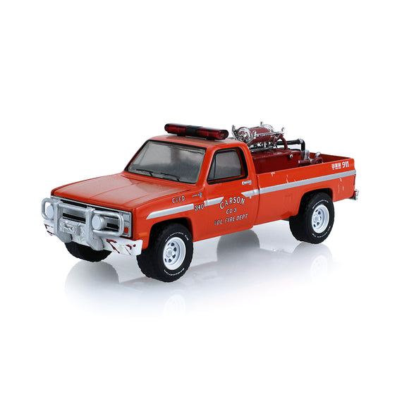 #30578 - 1/64th scale Carson, Virginia Volunteer Fire Department 1982 Chevrolet C20 Custom Deluxe Brush Truck