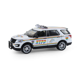 #43050-C - 1/64th scale NYPD 2016 Ford Police Interceptor Utility (Pride Livery)