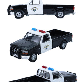 #43060-B - 1/64th scale California Highway Patrol 1996 Ford F-250 Pickup Truck
