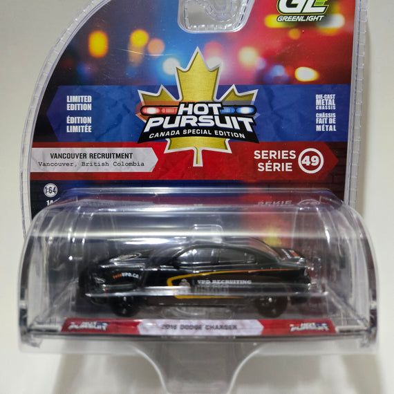 #43065-C - 1/64th scale Vancouver, British Columbia Police Recruiting 2018 Dodge Charger
